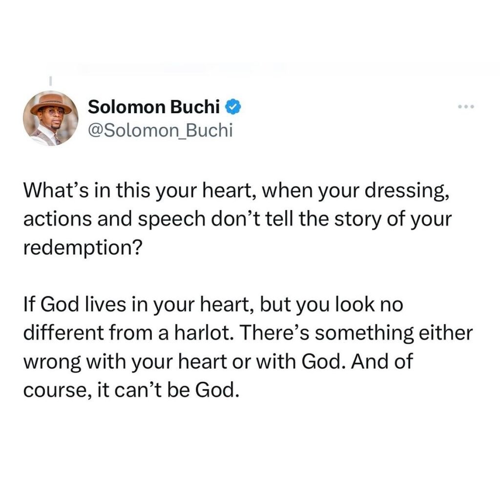 Nigerian Christian Bbl Video: Solomon Buchi Tackles Female Youtuber Over Trending Video &Amp; She Responds.