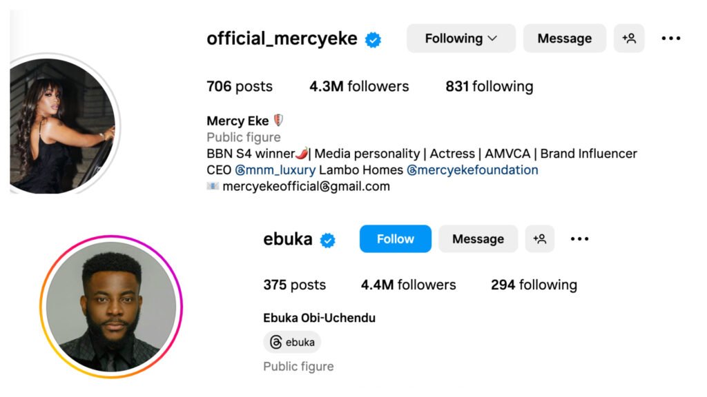 Bbnaija All Stars: Mercy Eke Comes For Ebuka