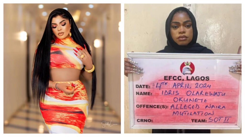 Top 6 People That Are Happy To See Bobrisky Locked Up