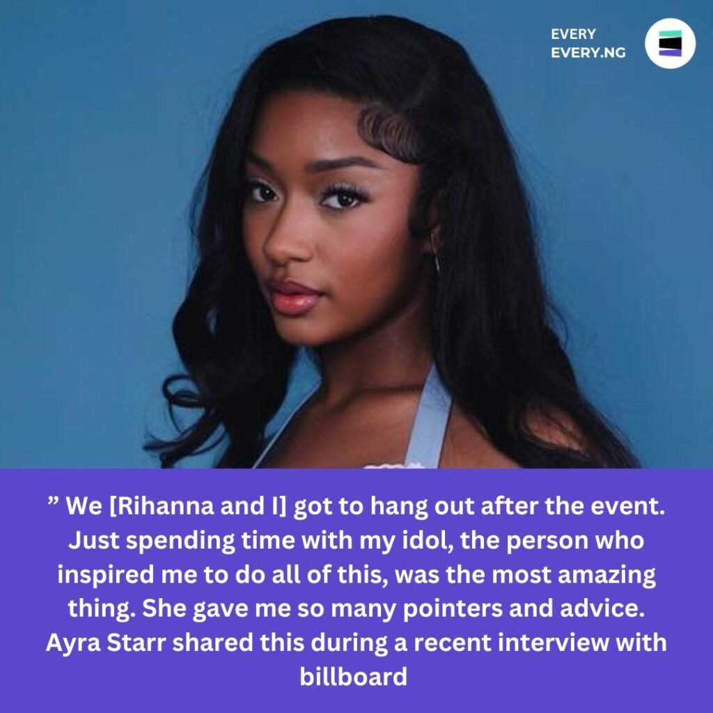 Ayra Starr Or Tems, Rihanna Reveals As She Praises Vocals Of One