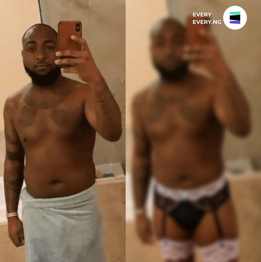 Davido Reacts To His Leaked Risque N@Ked Pictures