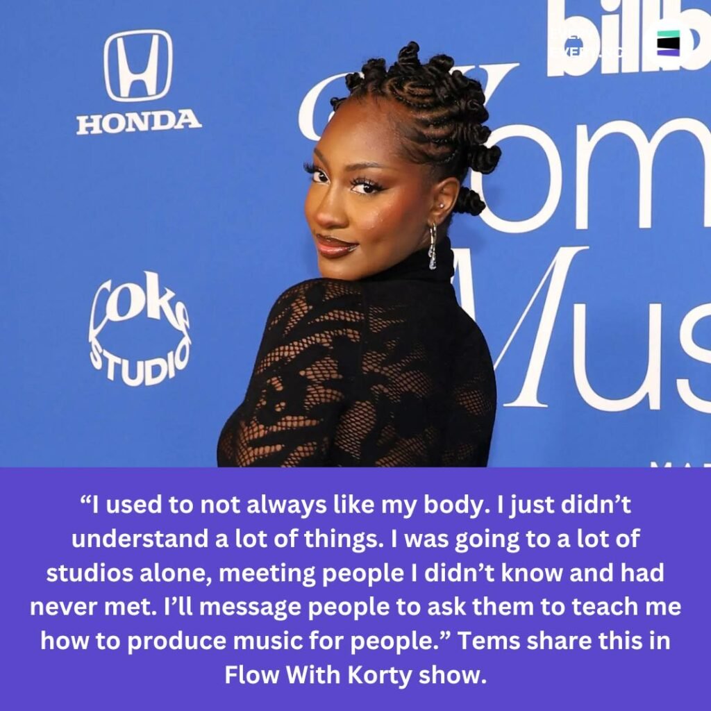 I Used To Not Always Like My Body Because.... Tems