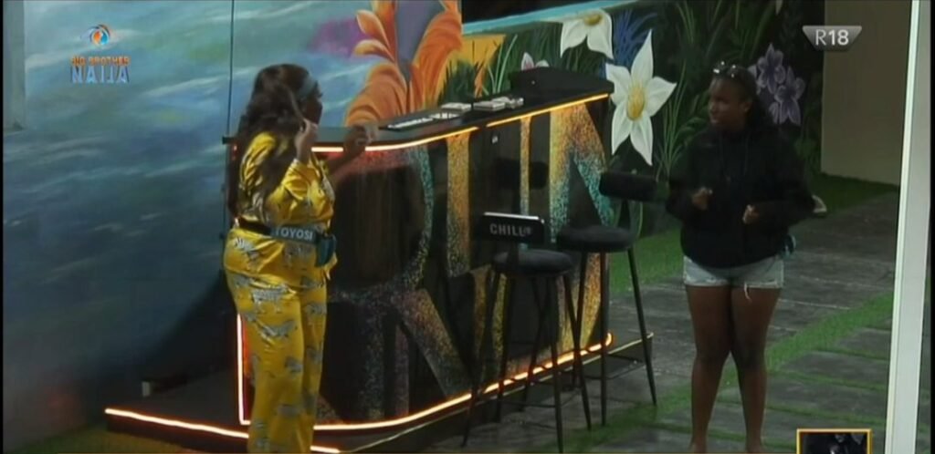 Bbnaija S9: Toyosi And Damilola Clash Over Housemate Topher