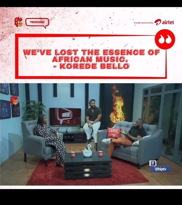 Nigerian Singer Korede Bello Critiques Quality Of Music From Young Artistes