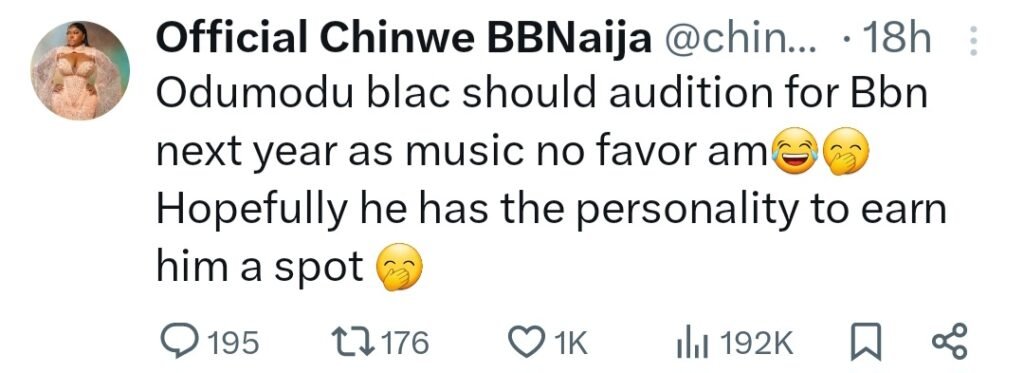 Bbnaija Season 9: Chinwe Throws Shade At Odumodu Blvck Months After Tension Over A Fight In The House