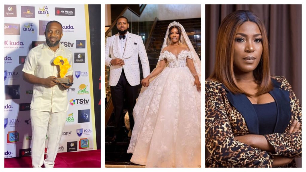 See Finish: Former Super Eagles Player Ogbonna Kanu Omitted From Vip List At Linda Ikeji’s Sister’s Wedding