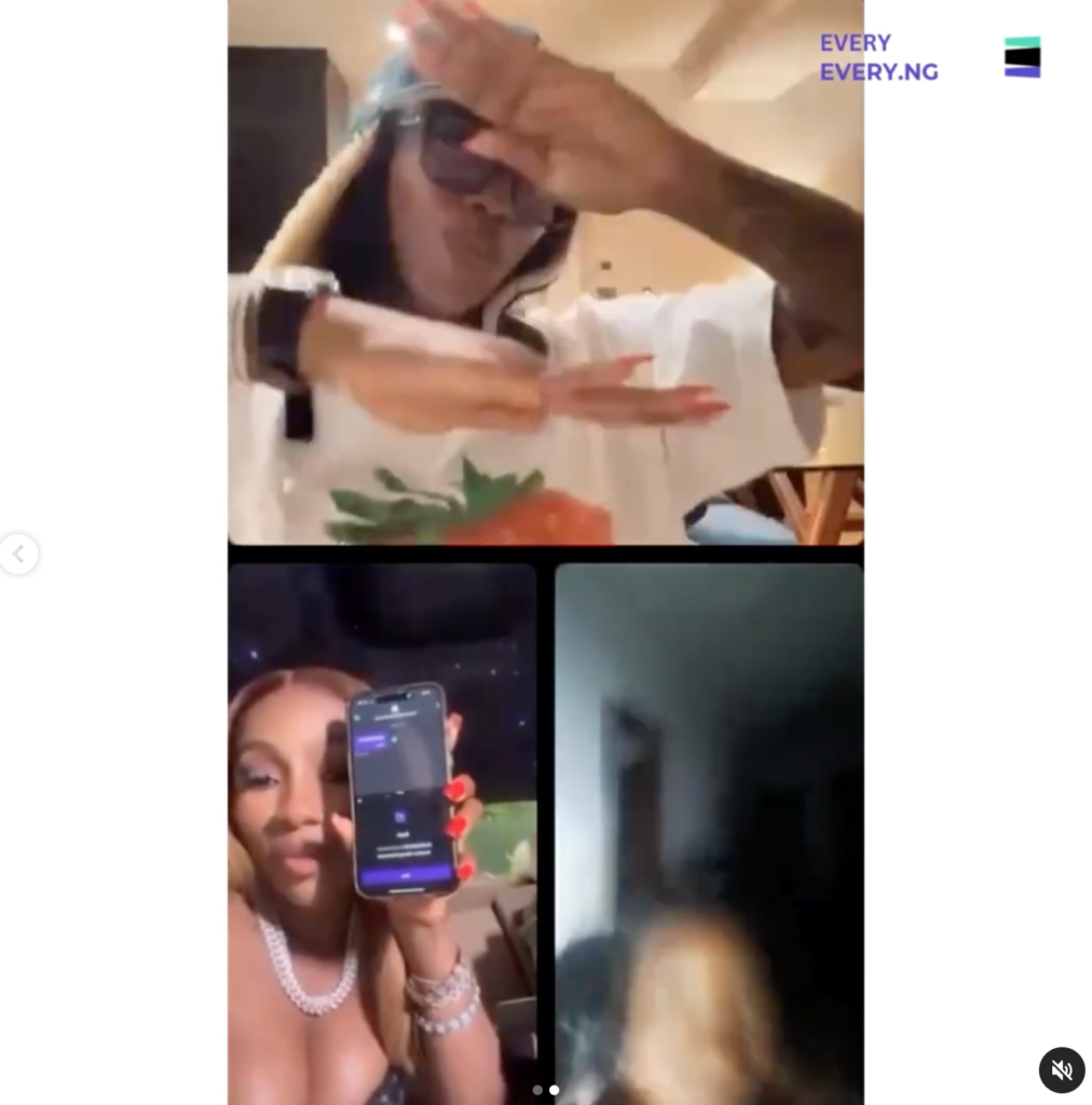 Mercy Eke Shocks A Lucky Fan During Tiwa Savage’s Live Session