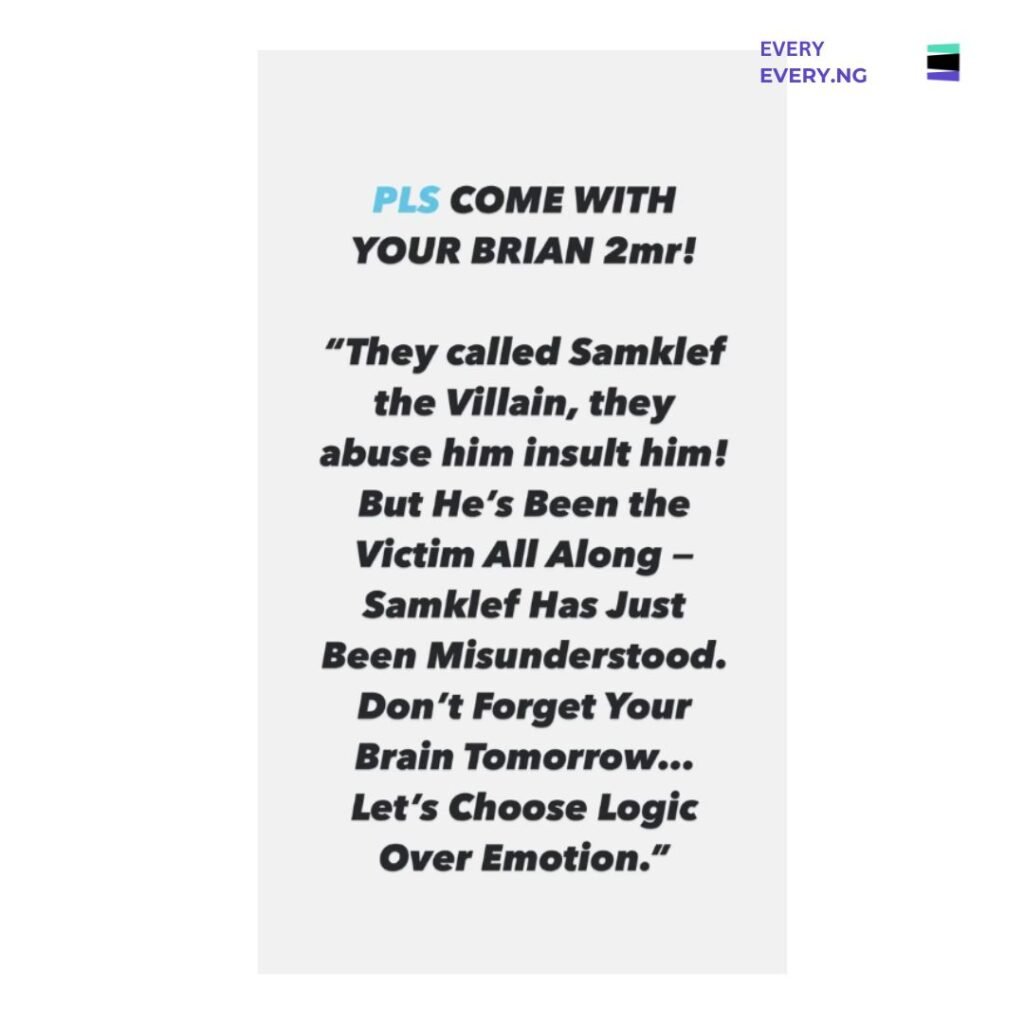“I Won’t Cry More Than The Bereaved” — Samklef Breaks Silence, Slams N20M Allegation And Industry Betrayal In Mohbad Case