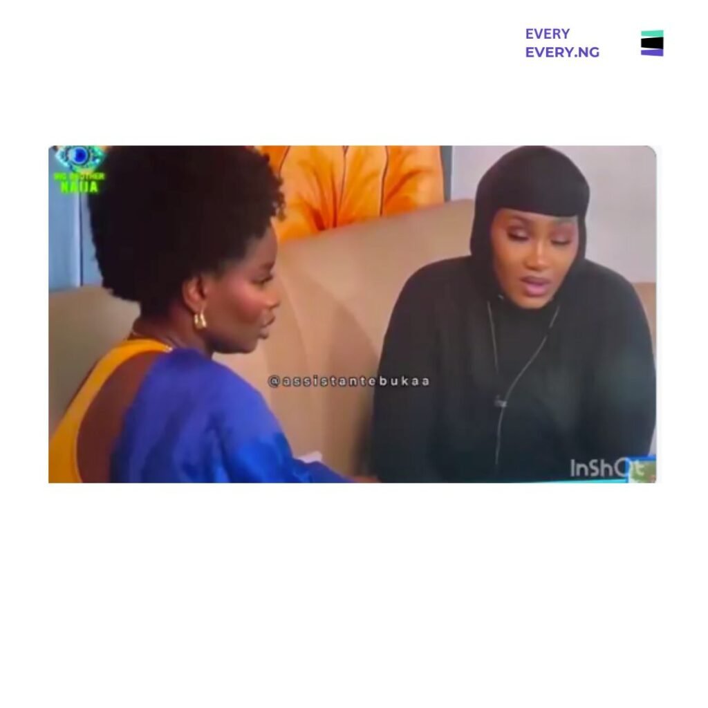 Bbnaija S10: Isabella Opens Up To Sultana About Complicated Affair With Married Man