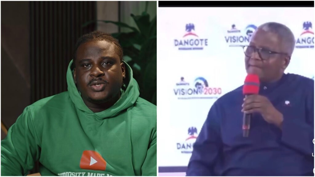 Isbaeu And Dangote Share An Unexpected Moment